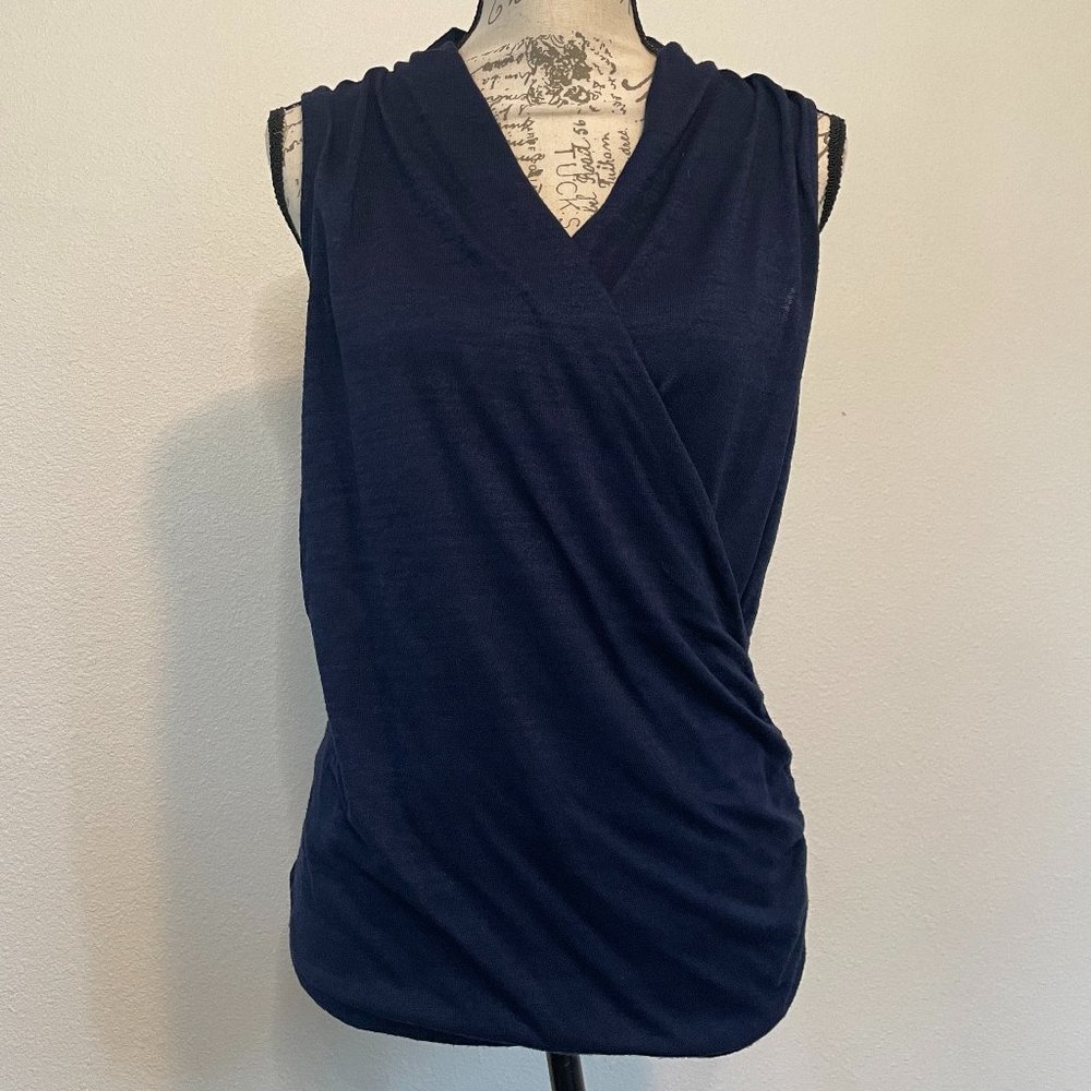Sleeveless Wrap Top